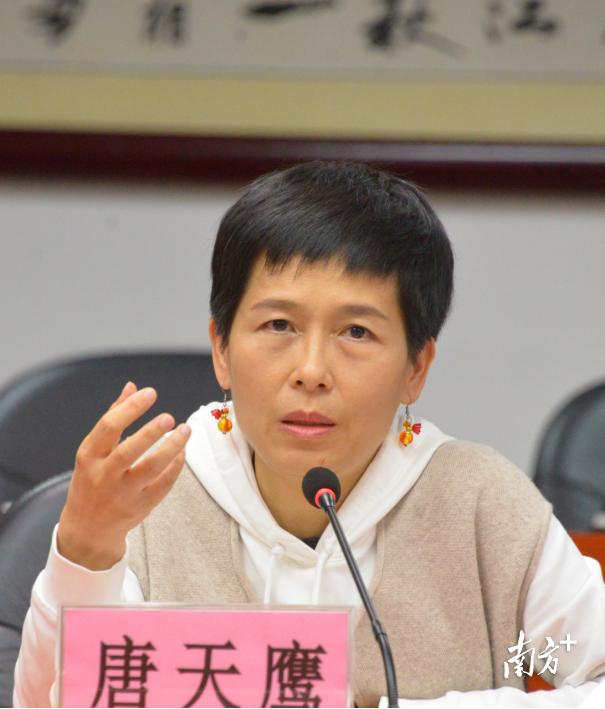 广州市恒通会展商务有限公司副总经理唐天鹰。黄津 摄