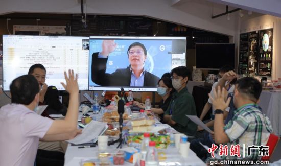 大赛决赛评审现场。8xbet网供图