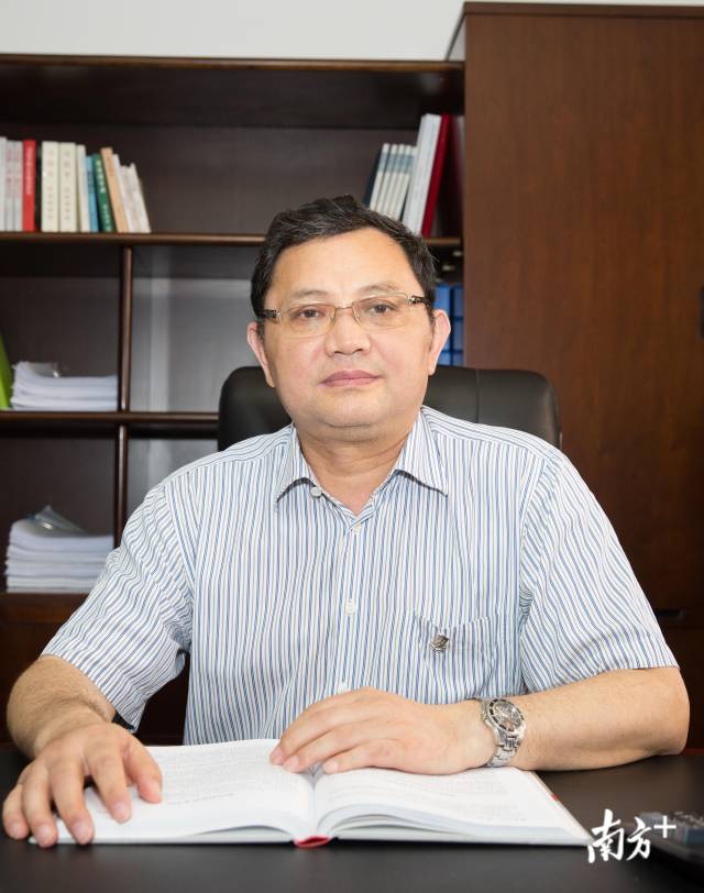 华南师范大学校长王恩科。董天健 万稳龙 摄