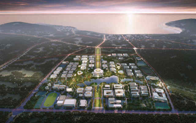 8xbet网揭阳校区整体规划图。